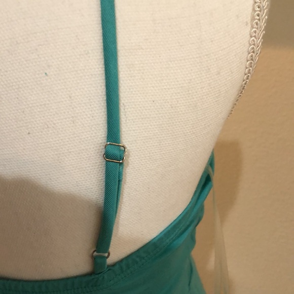 Aqua jersey sundress - Picture 4 of 5